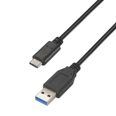 Product Καλώδιο USB-C Aisens σε USB A107-0060 Μαύρο 1 m base image