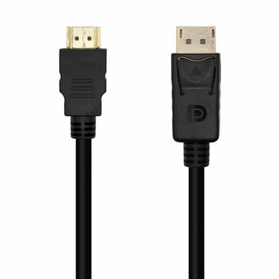 Product Καλώδιο HDMI Aisens CABLE CONVERSOR DISPLAYPORT A HDMI, DP/M-HDMI/M, NEGRO, 2.0M base image
