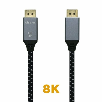 Product Καλώδιο DisplayPort Aisens A149-0434 Μαύρο Μαύρο/Γκρι 50 cm base image