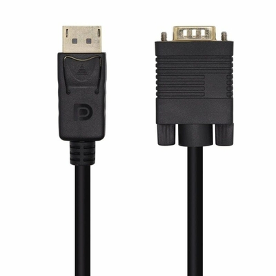 Product Αντάπτορας DisplayPort σε VGA Aisens A125-0462 Μαύρο 3 m base image