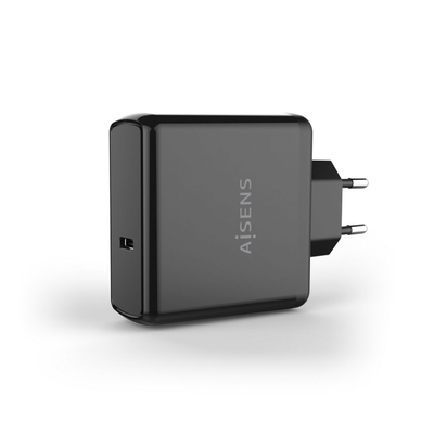 Product Φορτιστής Aisens Cargador PD3.0 QC3.0 1 Puerto 1xUSB-C 60W, Μαύρο base image