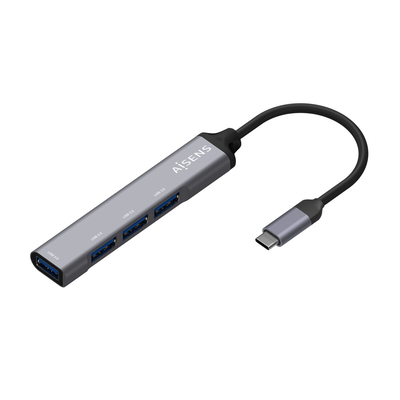 Product USB Hub Aisens A109-0541 Γκρι base image
