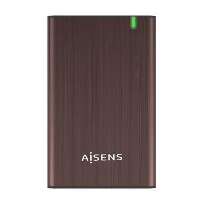 Product Θήκη Σκληρού Δίσκου Aisens ASE-2525BWN USB Καφέ USB-C base image