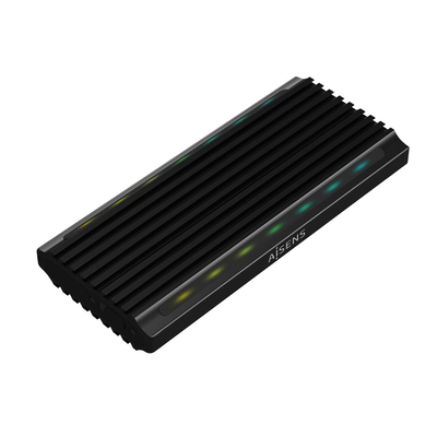Product Θήκη Σκληρού Δίσκου Aisens ASM2-RGB012B USB Μαύρο base image