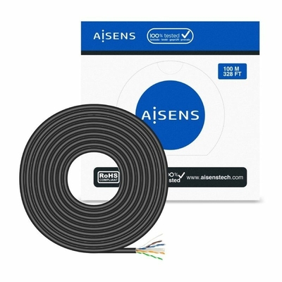 Product Καλώδιο Δικτύου UTP Cat.6 Aisens A135-0675 Μαύρο 100 m base image
