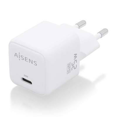 Product Φορτιστής Τοίχου Aisens ASCH-25W1P012-W Λευκό 25 W base image