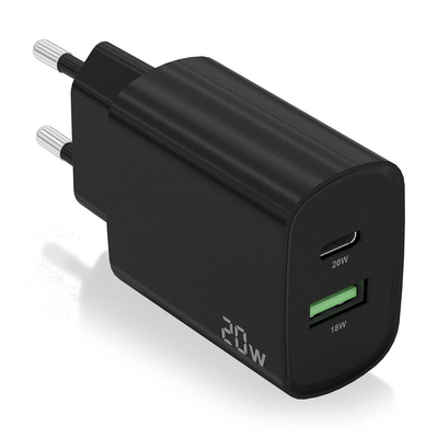 Product Φορτιστής Τοίχου Aisens A110-0755 Μαύρο 20 W base image