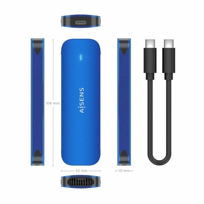Product Θήκη Σκληρού Δίσκου Aisens ASM2-026BLU base image