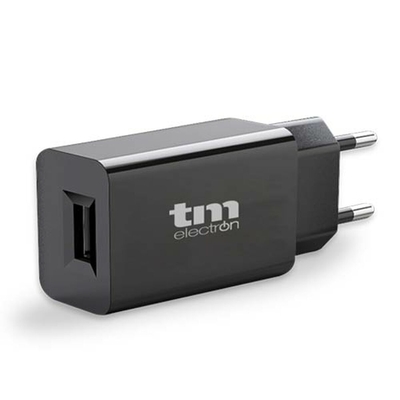 Product Φορτιστής Τοίχου TM Electron Μαύρο 5 V USB base image