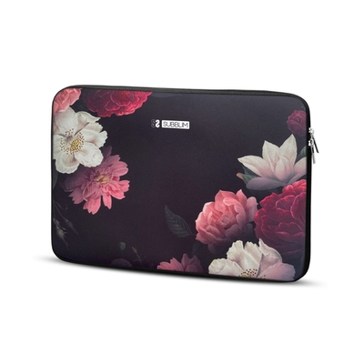 Product Τσάντα Laptop Subblim Flowers Πολύχρωμο base image