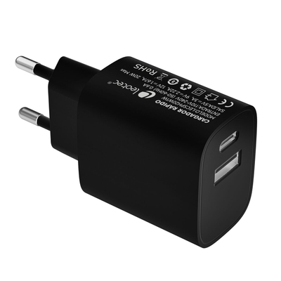 Product Φορτιστής Πρίζας LEOTEC PD Μαύρο 20 W base image