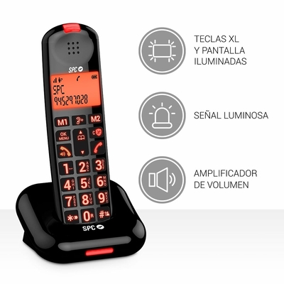 Product Τηλέφωνο IP SPC Μαύρο base image