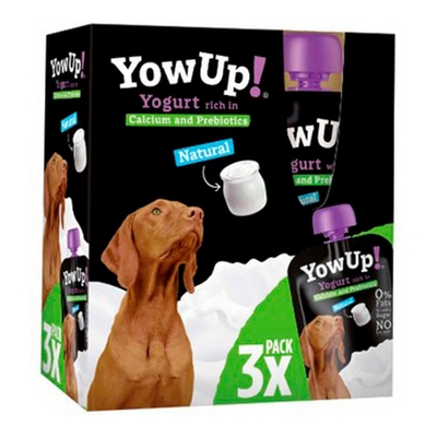 Product Υγρή Τροφή Σκύλων YowUp 3τμχ Γιαούρτι (115 g) base image