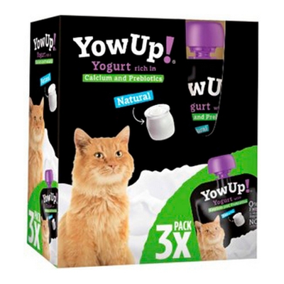 Product Υγρή Τροφή Γάτας YowUp 3τμχ Γιαούρτι (85 g) base image