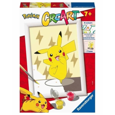 Product Παιχνίδι Κατασκευής Ravensburger Polska Picture Creart Pokemon base image
