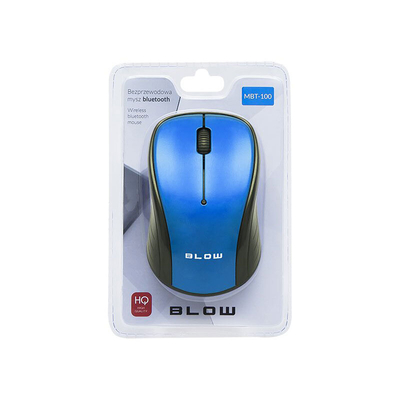 Product Ποντίκι Ασύρματο Blow Bluetooth MBT-100 Μπλε base image