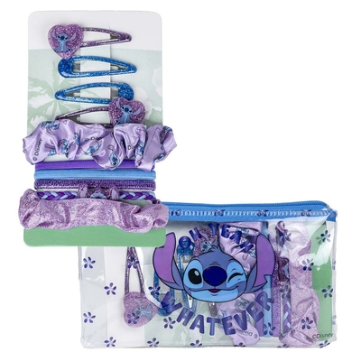 Product Αξεσουάρ για τα Mαλλιά Stitch 10 Τεμάχια Μπλε Μωβ base image