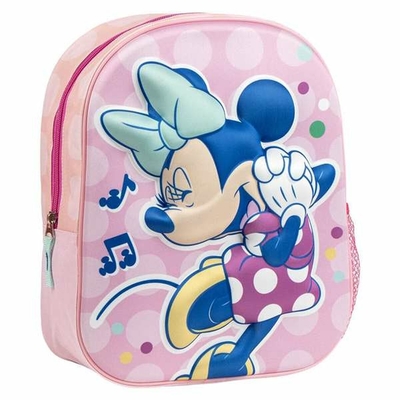 Product Σχολική Τσάντα 3D Minnie Mouse Ροζ 25,0 x 31,0 x 10,0 cm base image