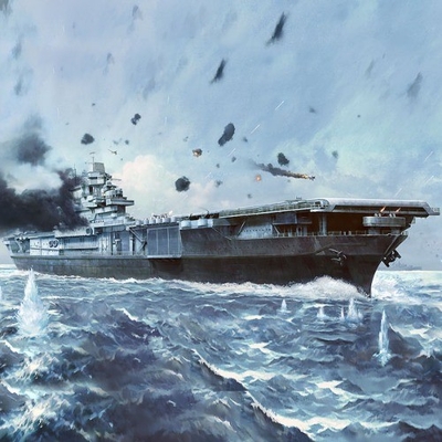 Product Φιγούρα Μοντελισμού Yorktown Cv-5 Battle Of Midaway 1/700 base image