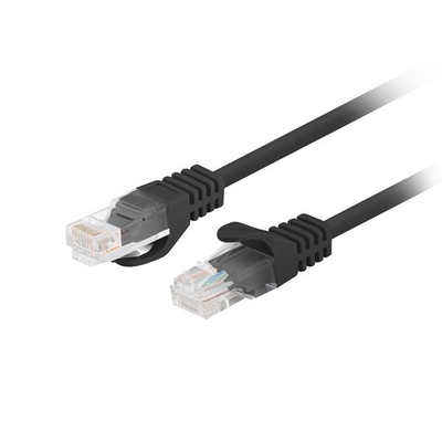 Product Καλώδιο Δικτύου Lanberg Cat.6 Utp 0.5m 10-Pack Passed Black base image