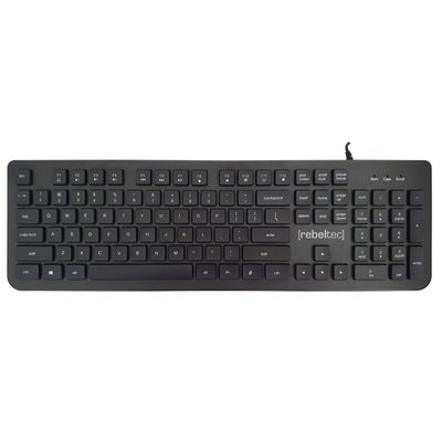 Product Πληκτρολόγιο Ενσύρματο Rebeltec Full Size Usb Multimedia L Solidero base image