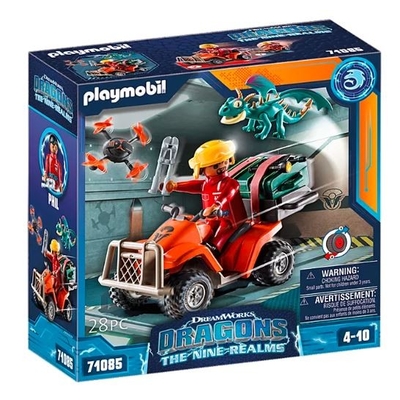 Product Playmobil Dragons 71085 Icaris Quad & Phil Figurine Set base image