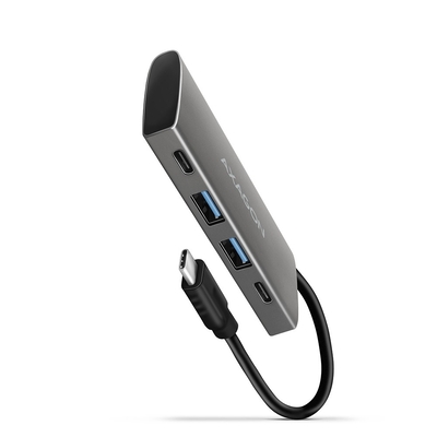 Product USB Hub Axagon Hmc-4g2 2x Usb-A + 2x Usb-C, Usb-C 3.2 Gen 2 10gbps, 13cm Usb-C  base image