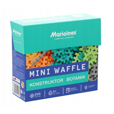 Product Παιχνίδι Κατασκευής Blocks Mini Waffle Marioinex Constructor Botanic 200 Elementów base image