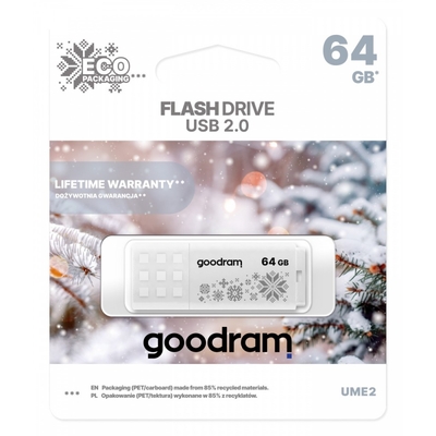 Product USB Stick 64 GB GoodRam Pendrive Ume2 Usb 2.0 Winter base image