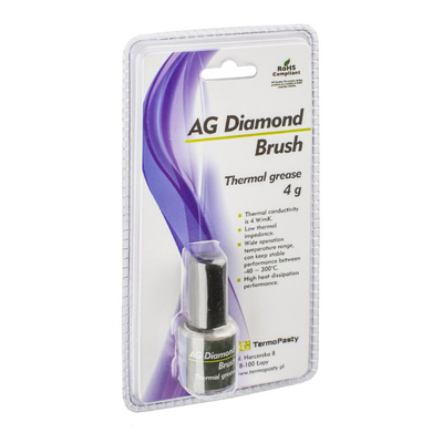 Product Θερμαγώγιμη Πάστα Termopasty AG Diamond Brush 4g base image