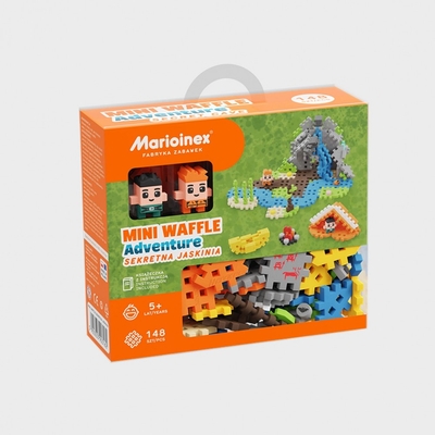 Product Παιχνίδι Κατασκευής Blocks Waffle Mini Marioinex Secret Cave 148 Pcs base image