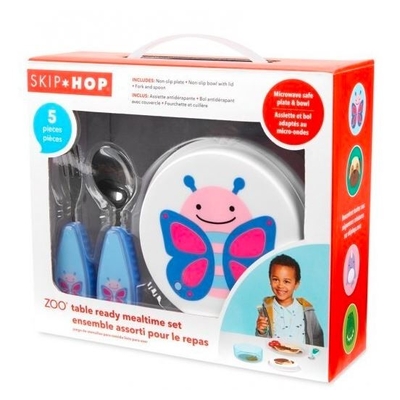 Product Σετ Φαγητού Skip Hop ZOO Table Ready Set Bfly base image