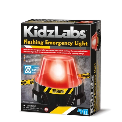 Product Εκπαιδευτικό Παιχνίδι 4M Educational kit Flashing Emergency Light base image
