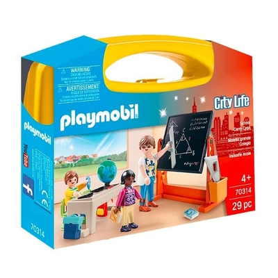 Product Playmobil Set with figurines City Life 70314 School box base image