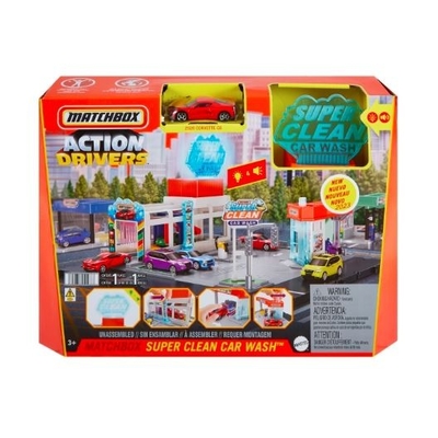 Product Αυτοκινητόδρομος Mattel Matchbox Set True Adventures Car Wash base image