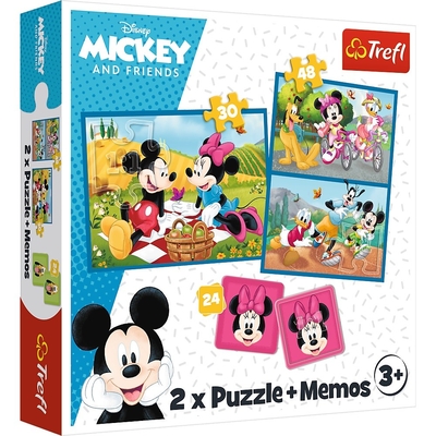 Product Παζλ 2in1 Memos Disney Characters base image