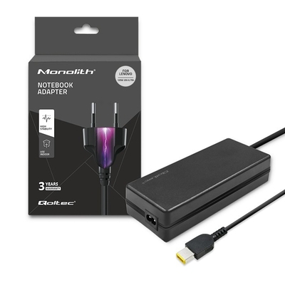 Product Τροφοδοτικό Laptop Qoltec For Lenovo 135w, 20v, 6.75a base image