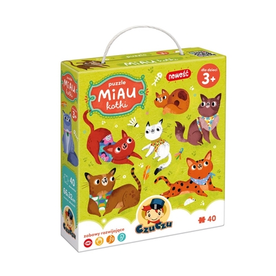 Product Παζλ 40 Κομμάτια Miau - Cats base image