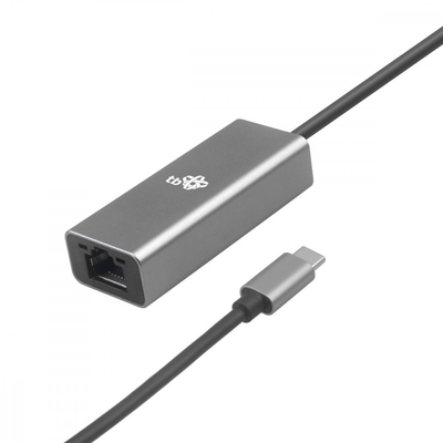 Product Αντάπτορας Δικτύου TB USB-C - RJ45 grey, 10/100/1000 Mb/s base image