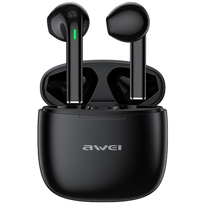 Product Bluetooth Headset Awei 5.3 T26 Pro Tws Black base image
