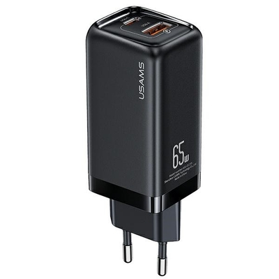 Product Φορτιστής Πρίζας Usams T47 Usb/ Usb-C 65w Pd Fast Charging base image