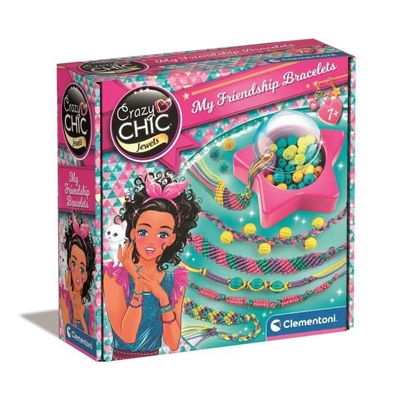 Product Παιδικές Χειροτεχνίες Clementoni Creative set Crazy Chic Friendship bracelets base image