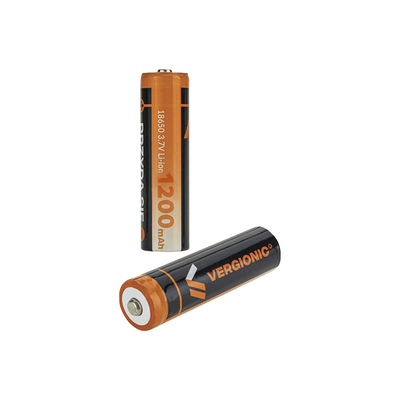 Product Επαναφορτιζόμενη Μπαταρία 18650 1200mAh ιόντων-λιθίου li-ion 3,7V (1 τμχ) base image
