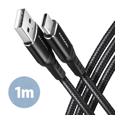 Product Καλώδιο Axagon Bucm-Am10ab Cabl E Usb-C To Usb-A 1m Usb base image