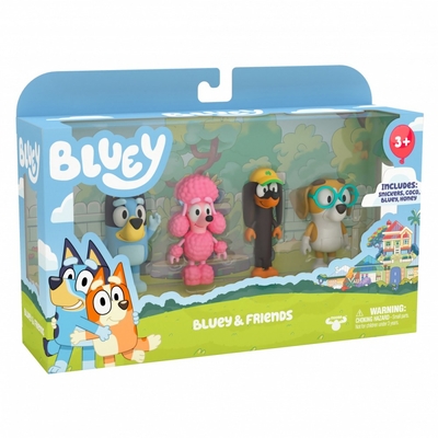 Product Φιγούρα Tm Toys Set Bluey 4-Pak Freinds base image