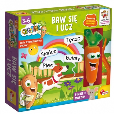 Product Εκπαιδευτικό Παιχνίδι Lisciani set Carotina Have fun and learn base image
