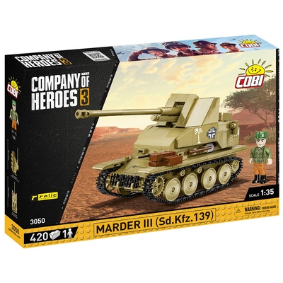 Product Παιχνίδι Κατασκευής Cobi Klocki Marder Iii Sd.Kfz.139 base image