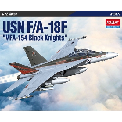 Product Φιγούρα Μοντελισμού Plane Usn F/A-18f Vfa-154 Black Kinghts 1/72 base image