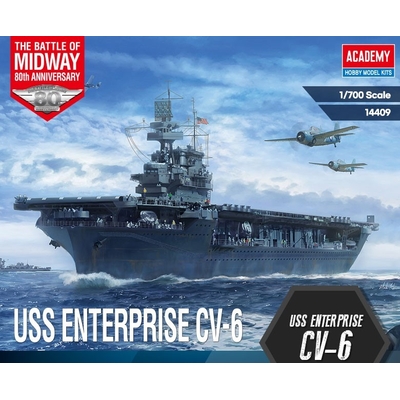 Product Φιγούρα Μοντελισμού Academy Ship USS CV-6 Enterprise Battle of Midway base image