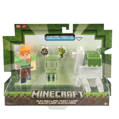 Product Φιγούρα Mattel Minecraft Alex And Llama base image